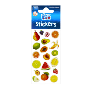 Sticker Boo Σετ Αυτοκόλλητων Φρούτα
