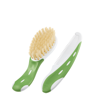 Σετ βούρτσα - χτένα από Φυσική Τρίχα Nuk Πράσινη Σετ βούρτσα - χτένα από Φυσική Τρίχα Nuk Πράσινη