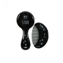 Σετ Βούρτσα – Χτένα με Φυσική Τρίχα Minene Μαύρο