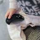 Σετ Βούρτσα – Χτένα με Φυσική Τρίχα Ανοιχτό Ροζ Minene