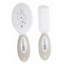 Σετ Βούρτσα - Χτένα Με Φυσική Τρίχα FreeOn Σετ Βούρτσα - Χτένα Με Φυσική Τρίχα FreeOn