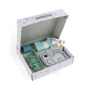 Σετ Φαγητού Stick & Stay Goodie Box Tableware Μπλε Mix Done by Deer