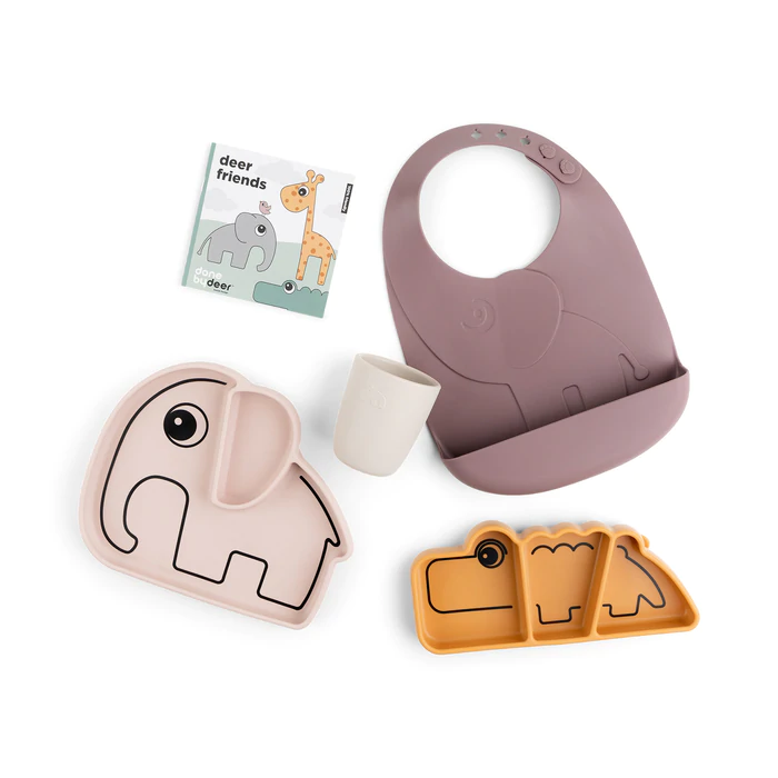 Σετ Φαγητού Stick & Stay Goodie Box Tableware Powder Mix Done by Deer