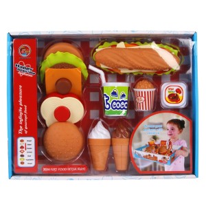 Σετ Fast Food Σε Δίσκο Martin Toys Σετ Fast Food Σε Δίσκο Martin Toys