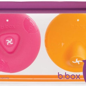 Σετ Καπάκια Σιλικόνης & Καλαμάκι Σε Θήκη Με Φερμουάρ​ B.box