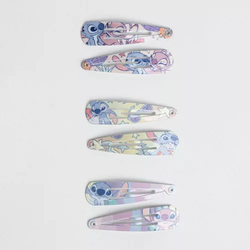 Σετ Κλιπ Μαλλιών 6τμχ Disney Lilo and Stitch Angel Σετ Κλιπ Μαλλιών 6τμχ Disney Lilo and Stitch Angel