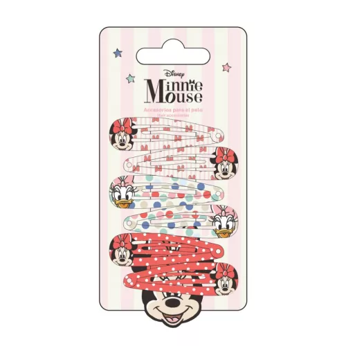 Σετ Κλιπ Μαλλιών 6τμχ Disney Minnie Daisy Σετ Κλιπ Μαλλιών 6τμχ Disney Minnie Daisy
