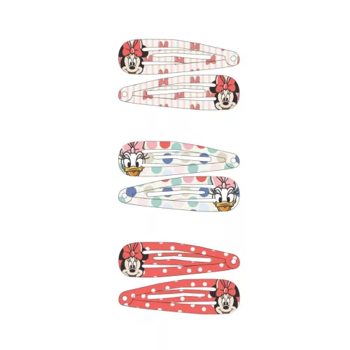 Σετ Κλιπ Μαλλιών 6τμχ Disney Minnie Daisy Σετ Κλιπ Μαλλιών 6τμχ Disney Minnie Daisy
