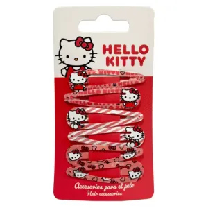 Σετ Κλιπ Μαλλιών 6τμχ Hello Kitty Cute