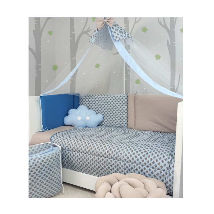 Σετ Κούνιας 10τμχ Λύκοι Baby Star Σετ Κούνιας 10τμχ Λύκοι Baby Star