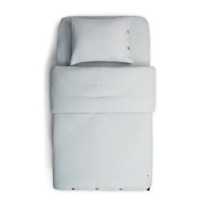 Σετ Κούνιας 2τμχ Παπλωματοθήκη & Μαξιλαροθήκη Dove Grey Funna Baby Σετ Κούνιας 2τμχ Παπλωματοθήκη & Μαξιλαροθήκη Dove Grey Funna Baby