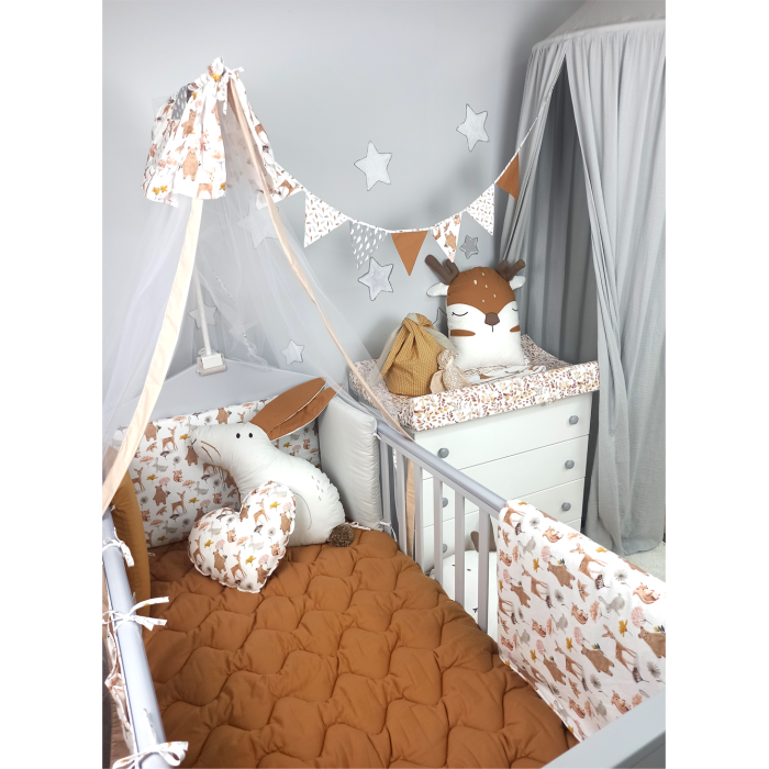 Σετ κούνιας 3τμχ Forest Friends BabyStar Σετ κούνιας 3τμχ Forest Friends BabyStar