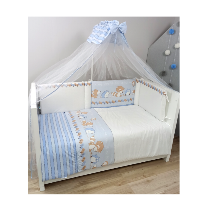 Σετ Κούνιας 6τμχ Οdette Σιέλ Baby Star Σετ Κούνιας 6τμχ Οdette Σιέλ Baby Star