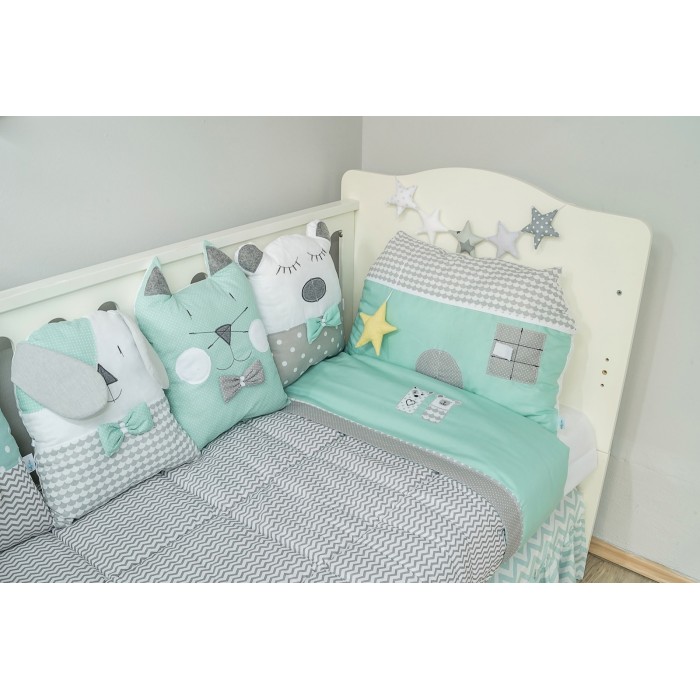 Σετ Κούνιας 3τμχ Sugar Family Βεραμάν Baby Star Σετ Κούνιας 3τμχ Sugar Family Βεραμάν Baby Star