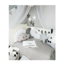 Σετ Κούνιας 3τμχ Σύννεφο Λευκό Baby Star Σετ Κούνιας 3τμχ Σύννεφο Λευκό Baby Star