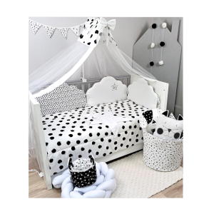 Σετ Κούνιας 3τμχ Σύννεφο Μαύρο Baby Star Σετ Κούνιας 3τμχ Σύννεφο Μαύρο Baby Star