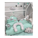 Σετ Κούνιας 3τμχ Σύννεφο Μέντα Baby Star Σετ Κούνιας 3τμχ Σύννεφο Μέντα Baby Star