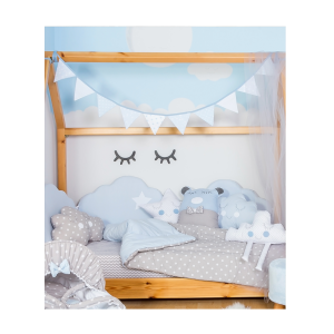 Σετ Κούνιας 3τμχ Σύννεφο Σιέλ Baby Star Σετ Κούνιας 3τμχ Σύννεφο Σιέλ Baby Star