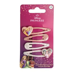 Σετ Λαστιχάκια Μαλλιών 4τμχ Disney Princess Heart