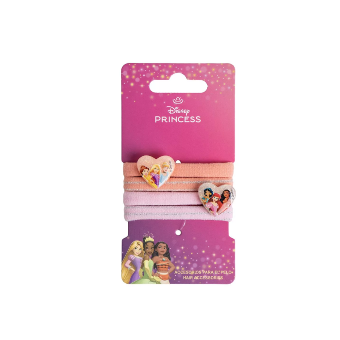 Σετ Λαστιχάκια Μαλλιών 4τμχ Disney Princess