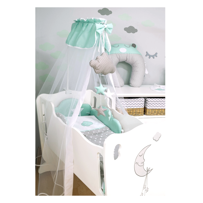 Σετ Λίκνου Σύννεφο Μέντα Babby Star