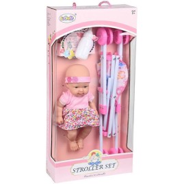 Σετ με Μωρό Κούκλα 25cm Martin Toys Σετ με Μωρό Κούκλα 25cm Martin Toys