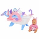 Σετ Μπάνιου με Μπανάκι και κούκλα Μωρό Polesie 47243 Σετ Μπάνιου με Μπανάκι και κούκλα Μωρό Polesie 47243
