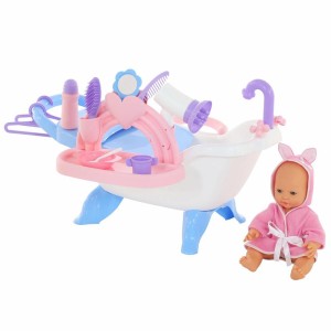 Σετ Μπάνιου με Μπανάκι και κούκλα Μωρό Polesie 47243 Σετ Μπάνιου με Μπανάκι και κούκλα Μωρό Polesie 47243