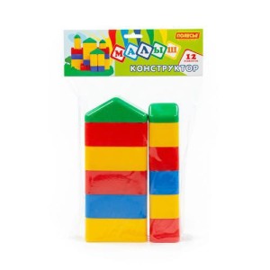 Σετ Παιδικά Τουβλάκια 61768 Polesie 12τμχ Σετ Παιδικά Τουβλάκια 61768 Polesie 12τμχ