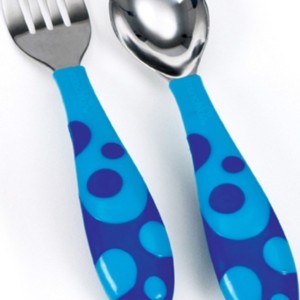 Σετ Πιρούνι Και Κουτάλι 12m+ Μπλέ Munchkin