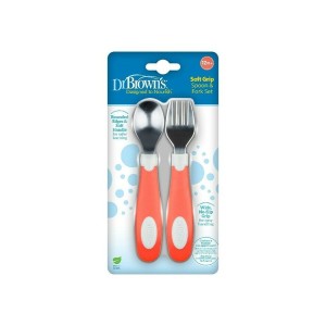 Σετ Πιρούνι Και Κουτάλι Μεταλλικά Κοραλλί Dr Brown