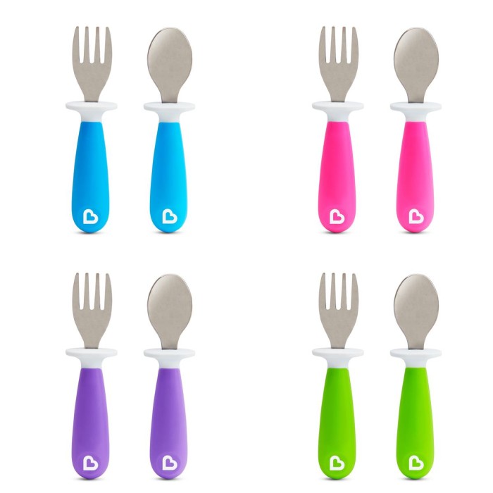 Σετ Πιρούνι & Κουτάλι Πράσινο Munchkin Σετ Πιρούνι & Κουτάλι Πράσινο Munchkin