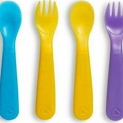 Σετ Πιρούνια & Κουτάλια Με Ένδειξη Θερμότητας 6τμχ Munchkin