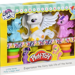 Σετ Πλαστελίνη - Παιχνίδι My Little Horse Martin Toys