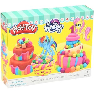 Σετ Pony με Πλαστελίνες Martin Toys