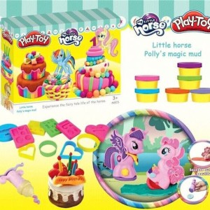 Σετ Pony με Πλαστελίνες Martin Toys Σετ Pony με Πλαστελίνες Martin Toys