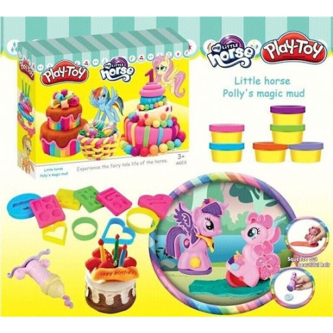 Σετ Pony με Πλαστελίνες Martin Toys Σετ Pony με Πλαστελίνες Martin Toys