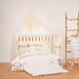 Σετ προίκας 11τμχ 70*140 Cloud Beige ABO