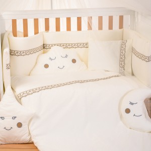 Σετ προίκας 11τμχ 70*140 Cloud Beige ABO Σετ προίκας 11τμχ 70*140 Cloud Beige ABO