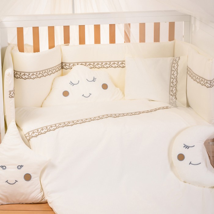 Σετ προίκας 11τμχ 70*140 Cloud Beige ABO Σετ προίκας 11τμχ 70*140 Cloud Beige ABO