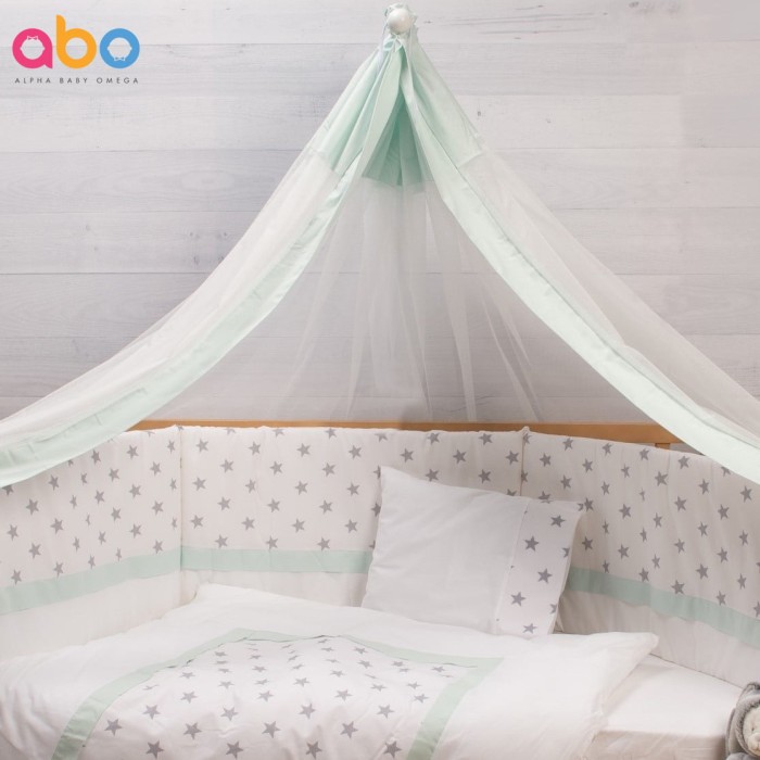 Σετ Προίκας 9τμχ 70x140cm Elephant Μέντα Abo Σετ Προίκας 9τμχ 70x140cm Elephant Μέντα Abo