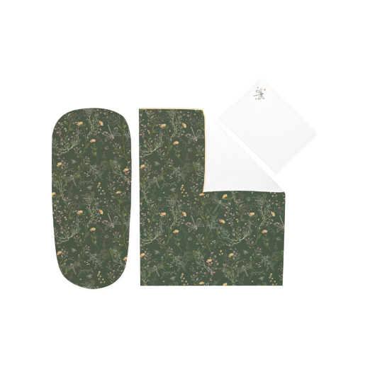 Σετ Προίκας για Καλαθούνα 6τμχ Secret Garden Green Kikka Boo Σετ Προίκας για Καλαθούνα 6τμχ Secret Garden Green Kikka Boo