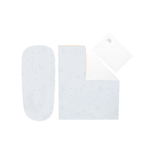 Σετ Προίκας για Καλαθούνα 6τμχ Stripy Friends Kikka Boo Σετ Προίκας για Καλαθούνα 6τμχ Stripy Friends Kikka Boo