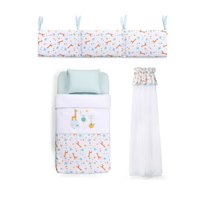 Σετ προίκας μωρού 6τμχ Funna Baby Giraffe Σετ προίκας μωρού 6τμχ Funna Baby Giraffe