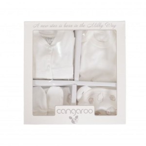Σετ Ρούχων Νεογέννητου Milky Way Μπεζ-Εκρού 6 τμχ Cangaroo Σετ Ρούχων Νεογέννητου Milky Way Μπεζ-Εκρού 6 τμχ Cangaroo