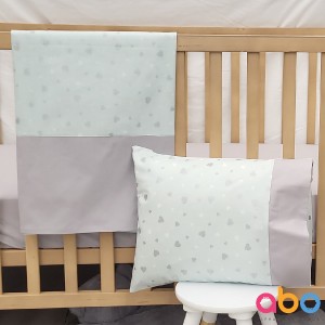 Σετ σεντόνια 3τμχ 70x140cm Heart Abo Σετ σεντόνια 3τμχ 70x140cm Heart Abo