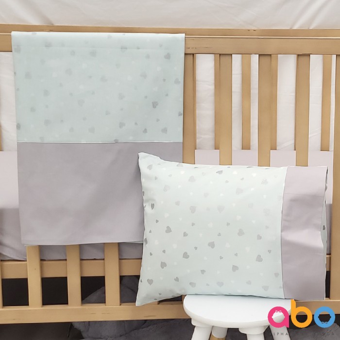 Σετ σεντόνια 3τμχ 70x140cm Heart Abo Σετ σεντόνια 3τμχ 70x140cm Heart Abo