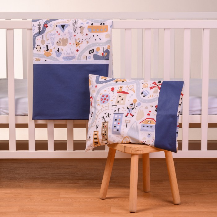 Σετ Σεντόνια 3τμχ 70x140cm Boy on adventure Abo Σετ Σεντόνια 3τμχ 70x140cm Boy on adventure Abo