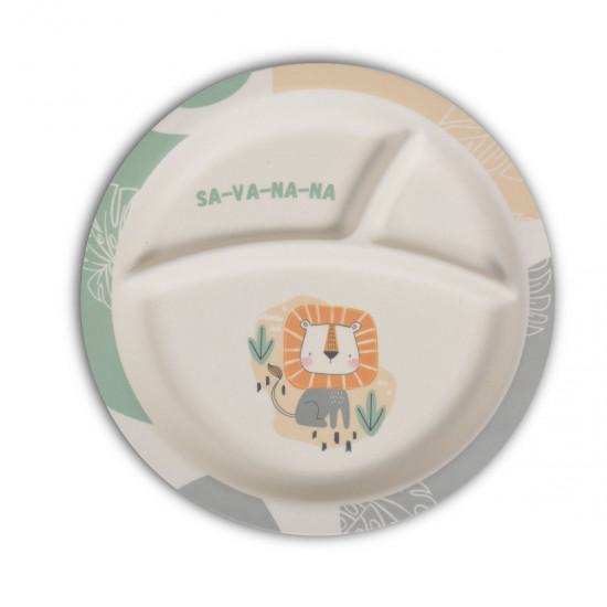 Σετ σίτισης μπαμπού 5 τεμ. Μέντα Savana-na Cangaroo Σετ σίτισης μπαμπού 5 τεμ. Μέντα Savana-na Cangaroo