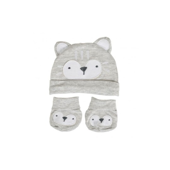 Σετ Σκουφάκι Και Μποτάκια Rey Grey Cangaroo